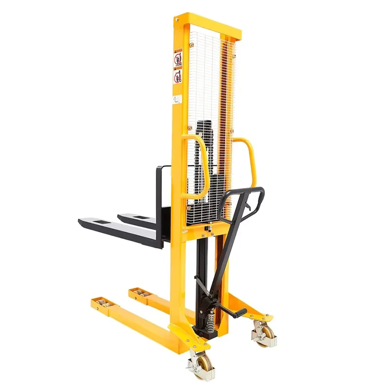 Hydraulic Manual Lift Stacker Forklift 1ton 2ton 3 Ton Capacity for Warehouses Hand Forklift Empilhadeira Hidraulicas