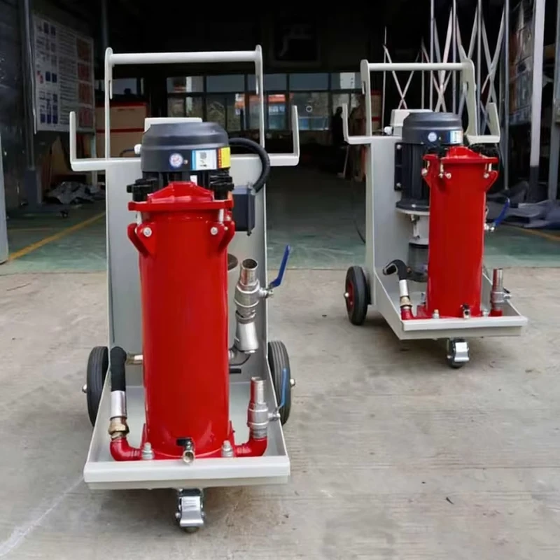 Hydraulic Oil Cleaning Oil Purifier Cart Machine diesel Fuel Oil Filtration Machine