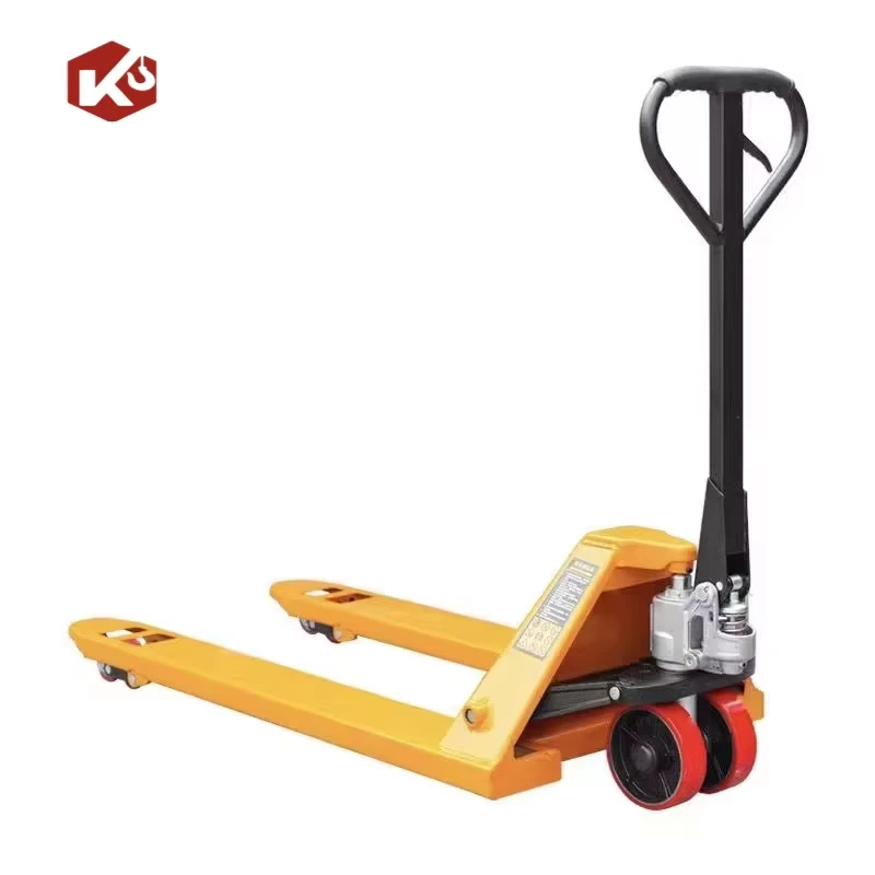 Hydraulic Pallet Truck Manual Truck Hand Truck with PU Nylon Wheel