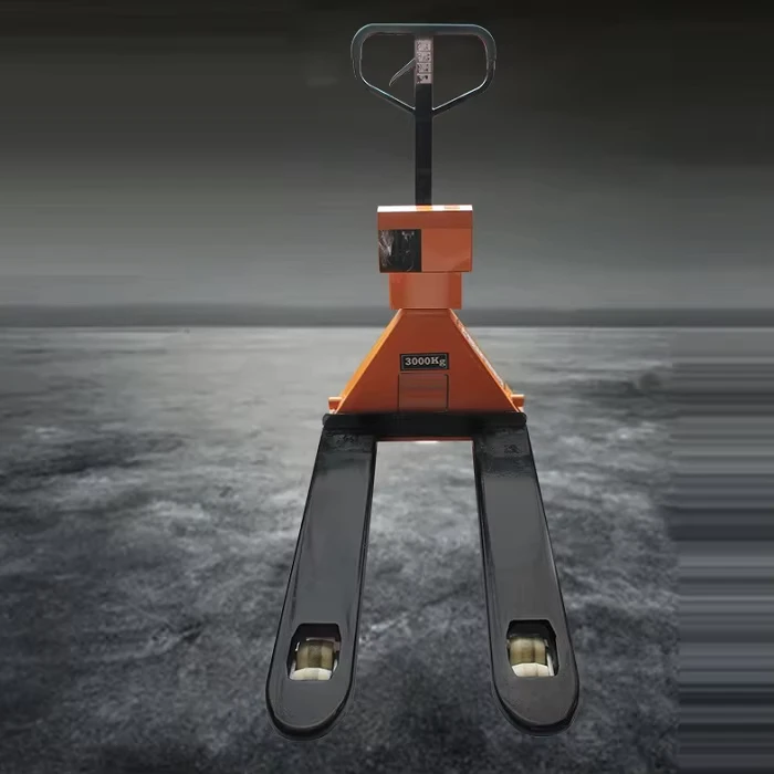 Hydraulic Pallet Truck Trolley Durable Electric Transpallet Forklift Pallet Truck with Scale
