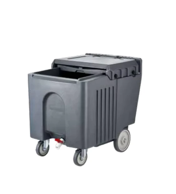 Ice Storage Service Cart Plastic Trolley for Hotel