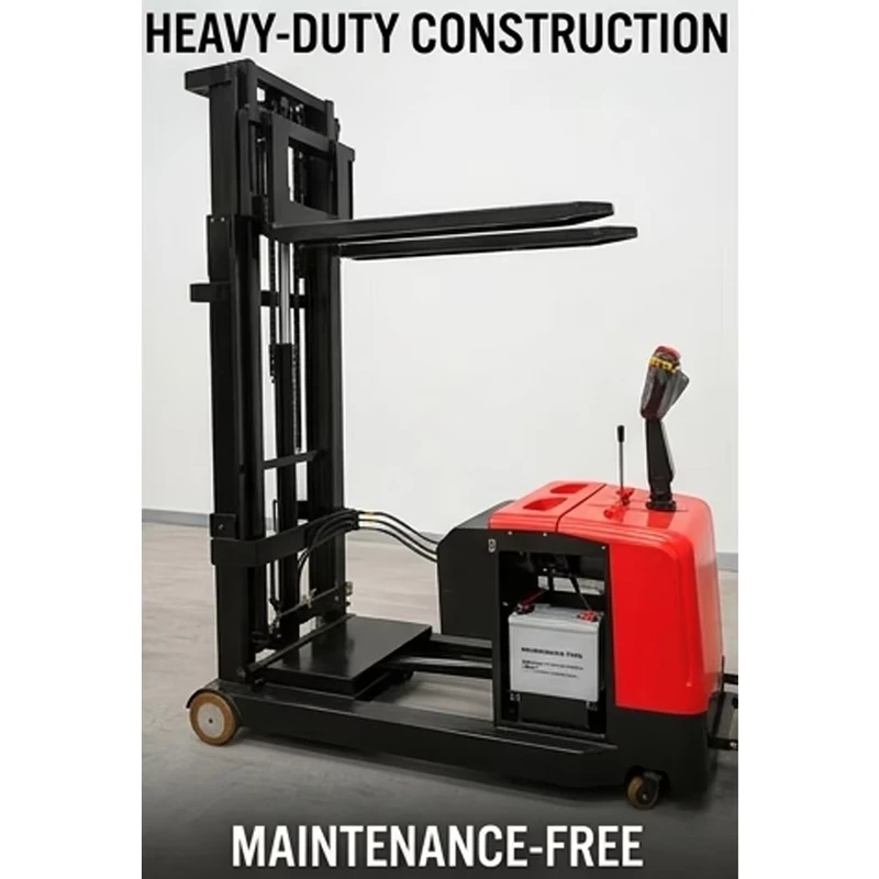 Industrial 2.0T 2.5m Electric Reach Truck High Lift Capacity Pallet Stacker for Cold Storage