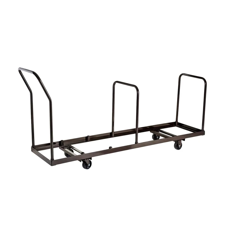 Industrial Disassembled Carbon Steel Mobile Stacking Folding Chair Trolley