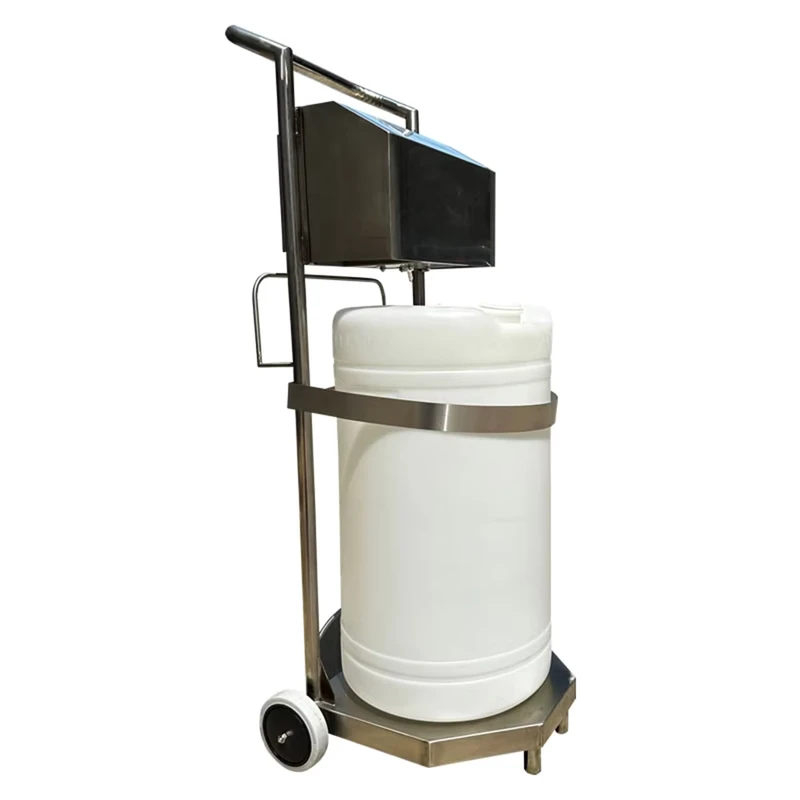 Industrial Mobile Foam Cleaner Trolley Cart Spray Diluter Cleaning Machine for Central Kitchen Meat Processing Plant
