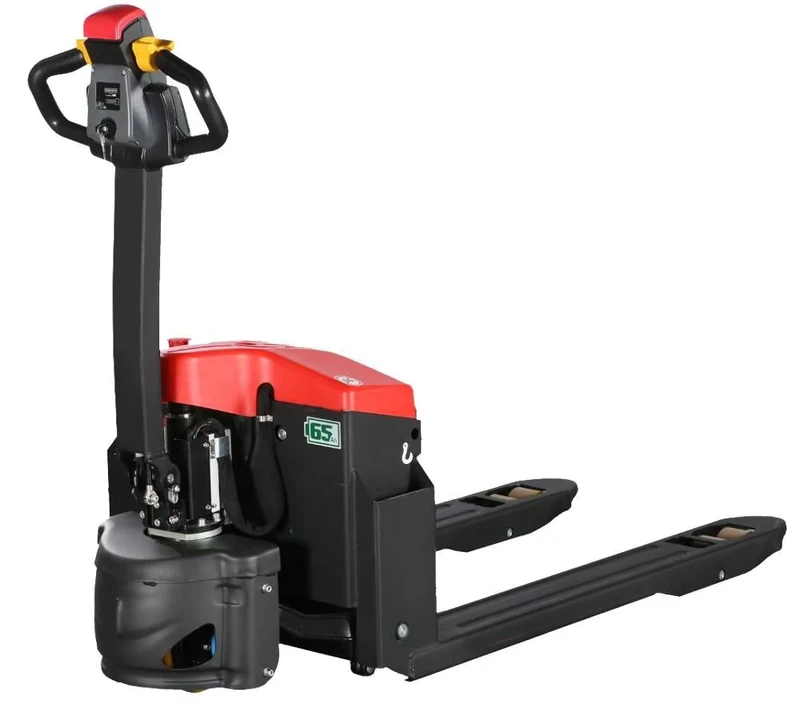 Industrial Warehouse Equipment 1.5t 1500kg Electric Pallet Jack Pallet Truck Battery 1.5 Ton Pallet Truck