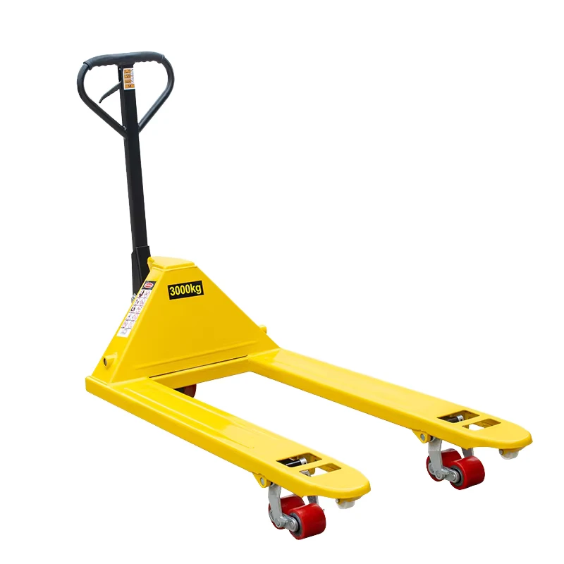 Integrated Cylinder Manual Pallet Truck with 80-200mm Fork Height Multi Terrain Adaptability