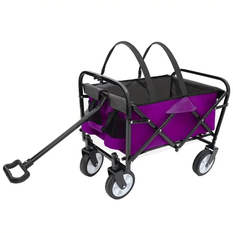 Kiddy Customizable OEM Children’s Four Wheel Shopping Cart 100kg Load Capacity Platform for Kids Mall Trolley Use