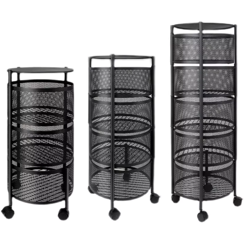 Kitchen Island Metal Mobile Utility Rolling Trolley Design Storage Organization Cart