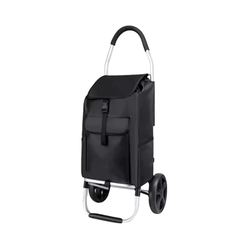 Large Capacity Foldable Shopping Cart Shopping Trolley Bags On Wheels With Detachable Bag