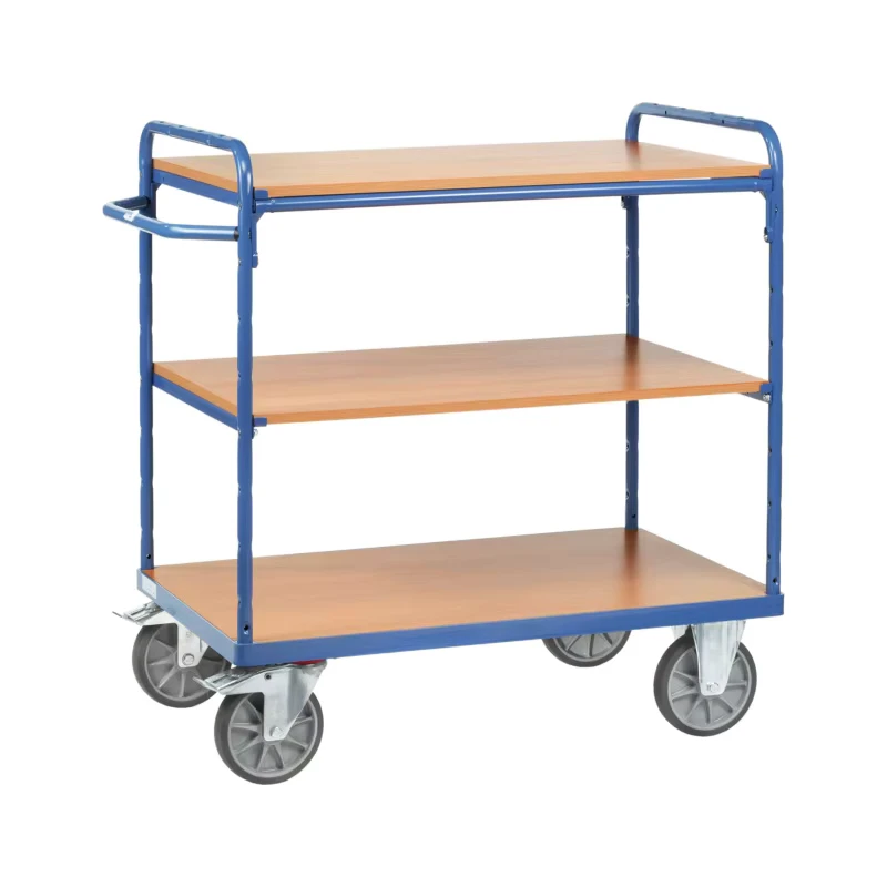 Large Capacity Metal Roll Containers with Powder Coating for Storage and Transport