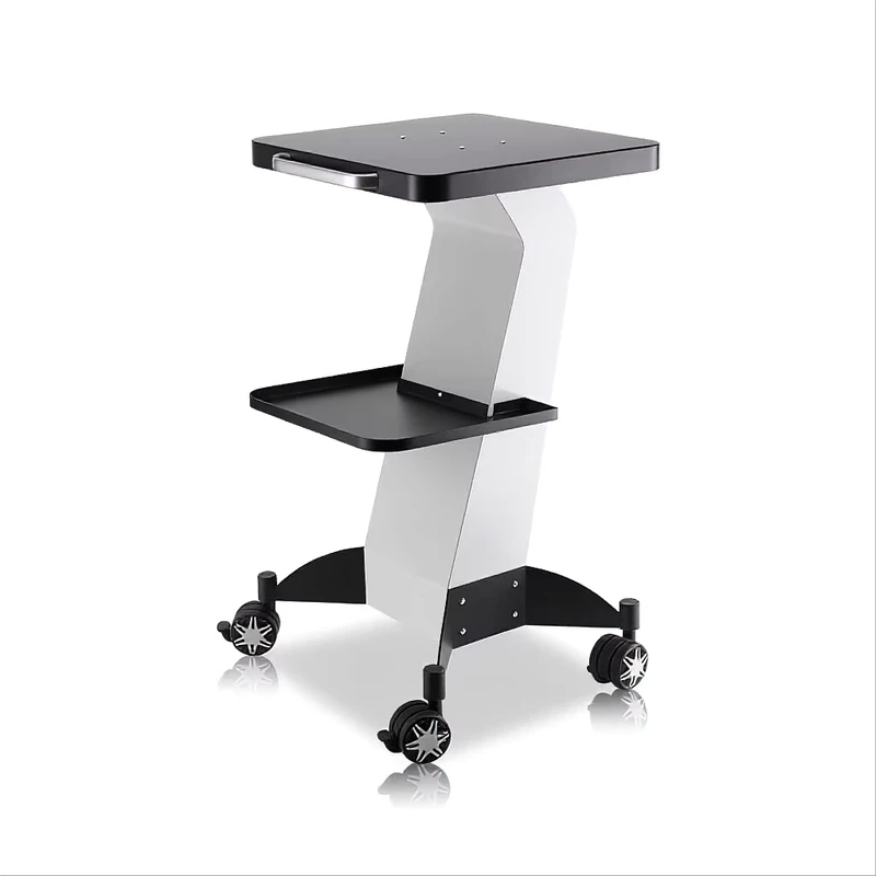 Large Capacity Multi layer Metal Salon Trolley Rolling Storage Cart for Beauty Equipment & Spa Supplies