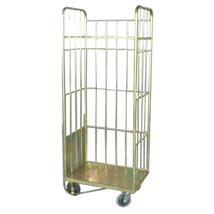 Laundry Roll Cage 3 Sided Roll Cage Roll Container for Logistics