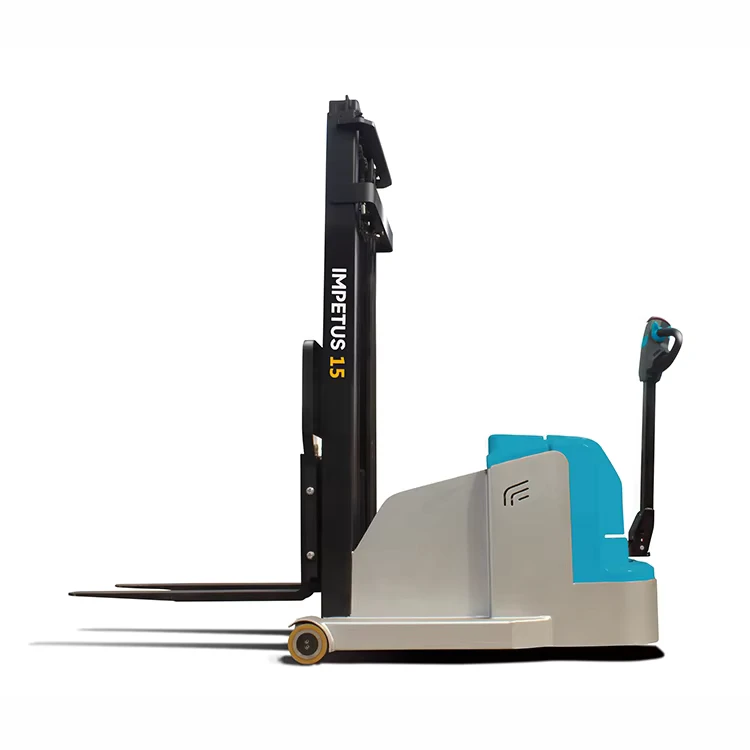 Lift Height 1200kg Stand Type Full Electric Self Load Reach 1200 Pallet Stacker 1ton Manual 1t 3m Forklift Capacity 1 Ton 1320