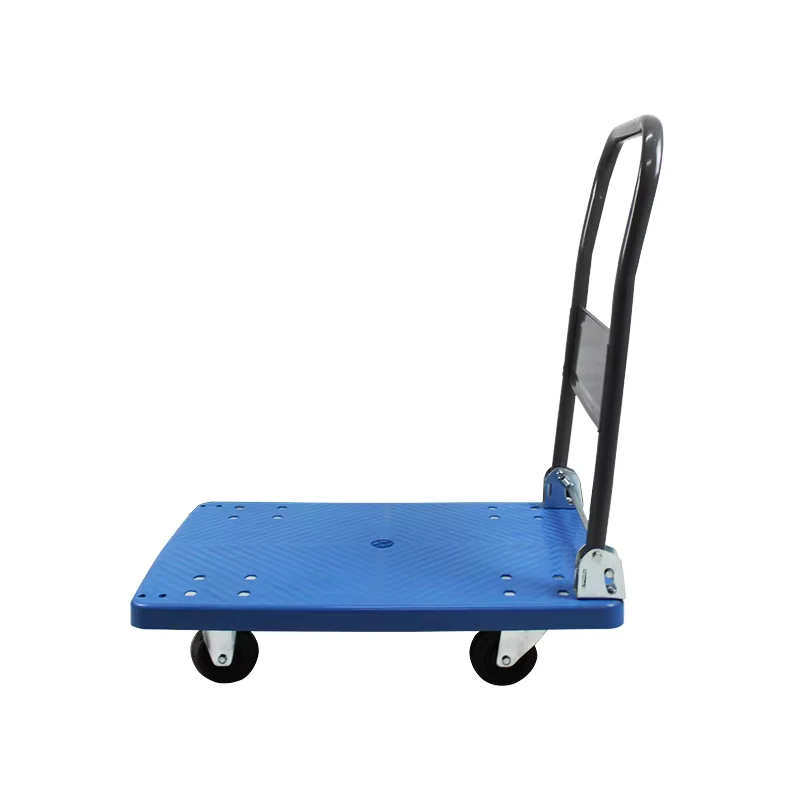 Lightweight Folding Mini Plastic Hand Trolley