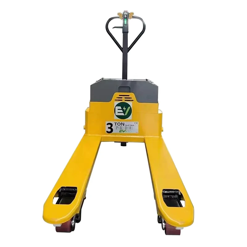 Lithium Powered Hydraulic Pallet Jack 1500kg Full Electric Pallet Truck