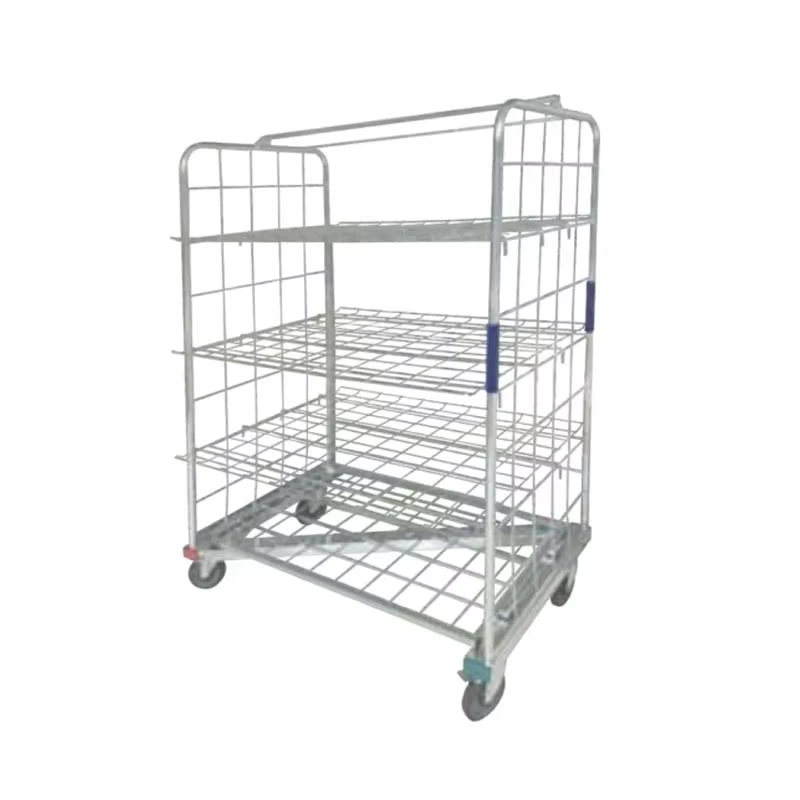 Logistic Trolley Steel Wire Material Roll Container