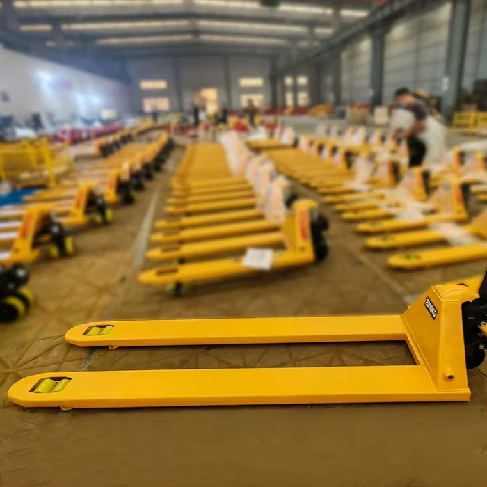 Long Fork Manual Pallet Truck CE Certification 2000kg 2500kg Hand Pallet Trucks
