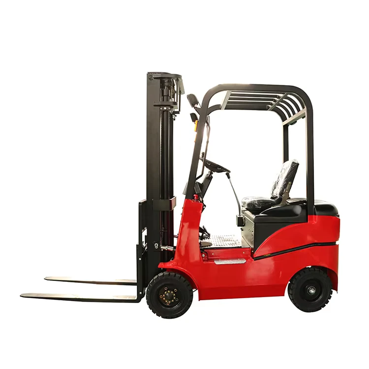Low Price Four wheel Electric Forklift New Load Lifting Stack High Hydraulic Pallet Stacker Promotion