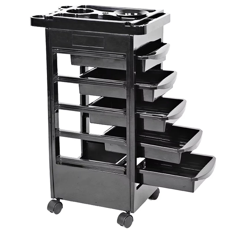 Low Price Hairdressing Beauty Hair Salon Tools Hair Salon Trolley Barber Shop Use Trolley Salon Tools Supporter Shelf