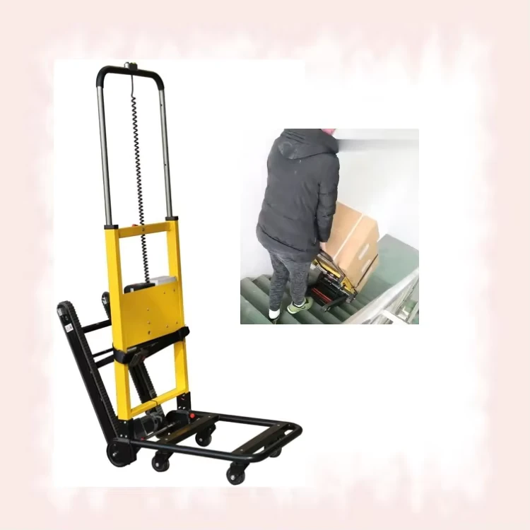 M ESC002 Electric Hand Truck Trolley Stair Climbing With Lift Load up 200 kg