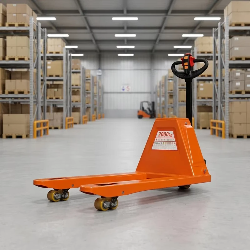 MAIHUI Portable Pallet Truck 2ton with Lithium Battery 2000kg Economic Pallet Truck Warehouse Equipment