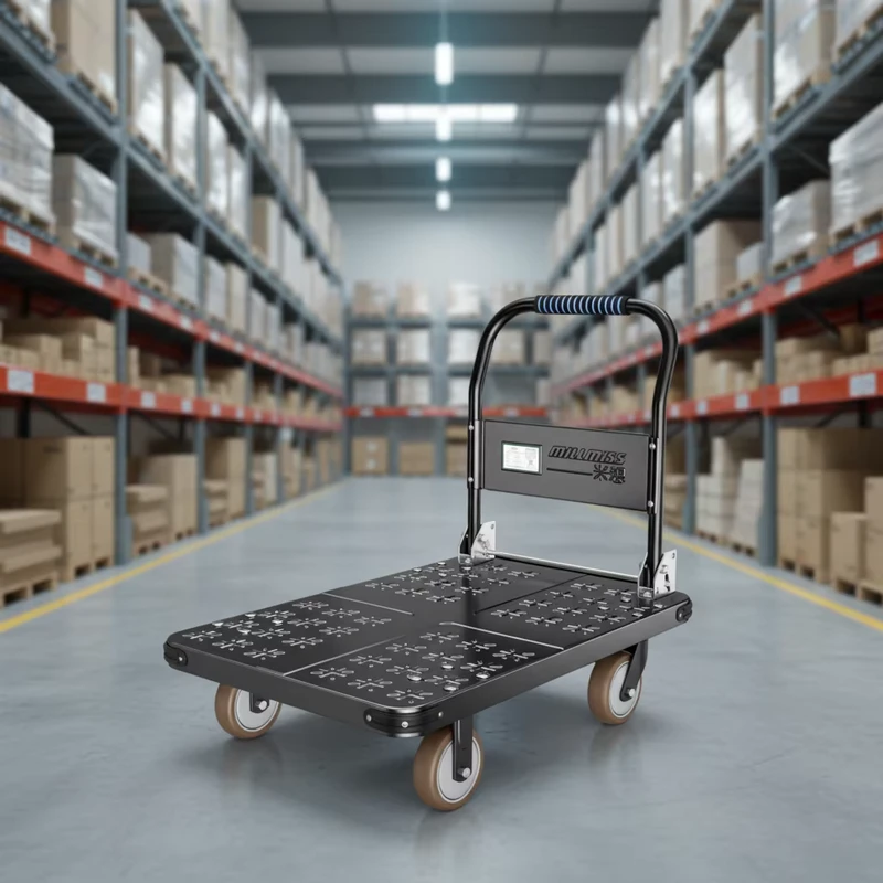 MBC 049 Long Cargo Cart Chinese Shopping Platform 300kg Platform Hand Truck Utility Cart Hand Carts Trolleys
