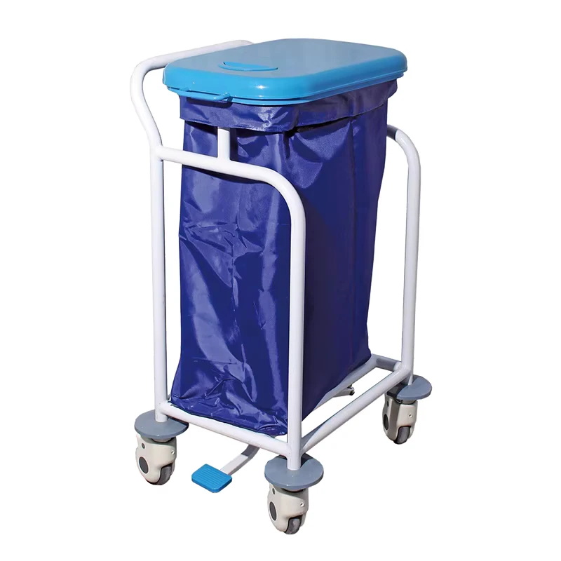 MN LT001 Hospital Furniture Medical Linen Trolley with Removable Dirt Bag