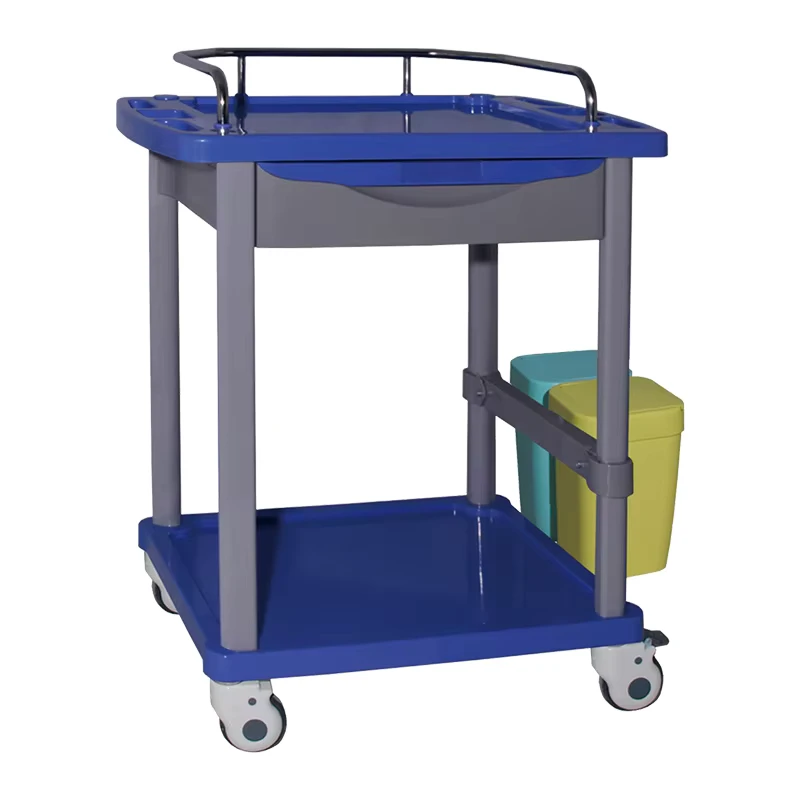 MN TC001 Good Sale Treatment Cart Medical Emergency Cart Nursing Trolley