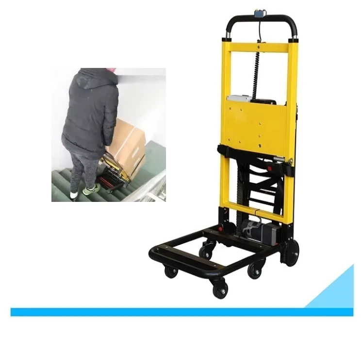 MTST9 Electric Stair Climber for Lifting Luggage with Tracks Climbing Hand Truck Handcart Trolley