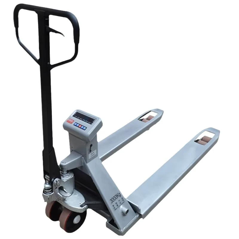 Manual Forklift 1.5 Ton Warehouse Double Pressure Relief Hand Pallet Truck Hydraulic Hand Pallet Truck