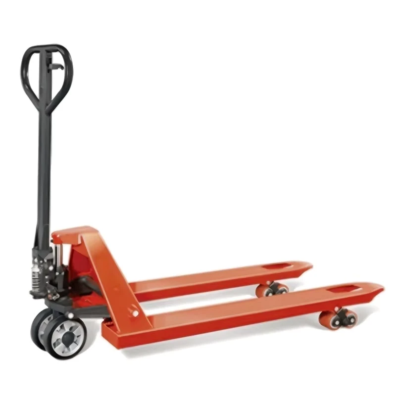 Manual Forklift 185mm 195mm Lifting Height Pallet Truck 2T 2.5T Galvanized Manual Hydraulic Pallet Truck