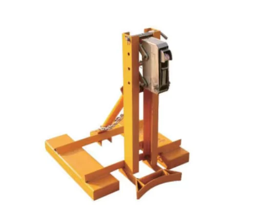 Manual Forklift Drum Picker Gripper with 585mm Max Diameter and 2385mm Lifting Height