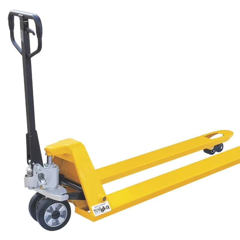 Manual Forklift Lifting Trolley Wide Fork Customized Loading and Unloading Pallet Truck Factory Pallet Jac