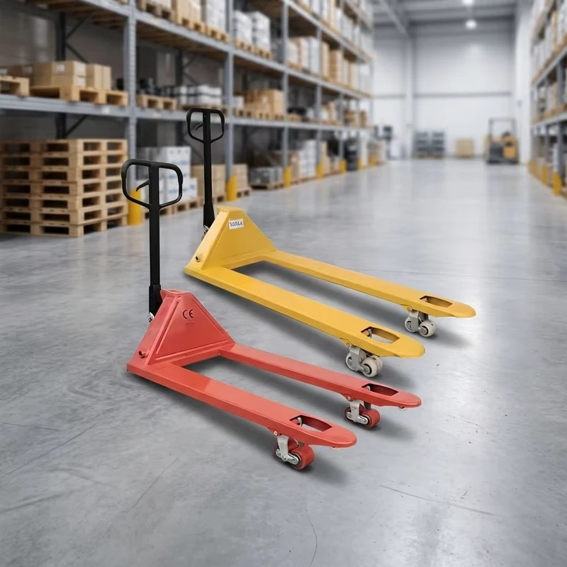 Manual Hand Pallet Jack Hydraulic Pallet Truck for Material Handling Warehouse Logistics Factory Cargo Moving