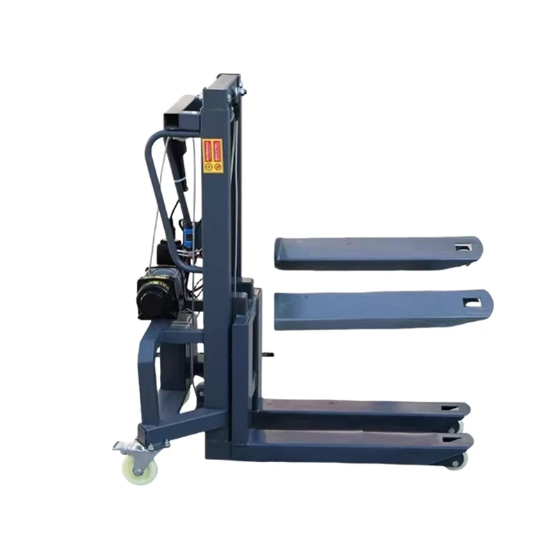 Manual Hand Pallet Truck 300kg Steel Frame Warehouse Light Duty Mini Forklift