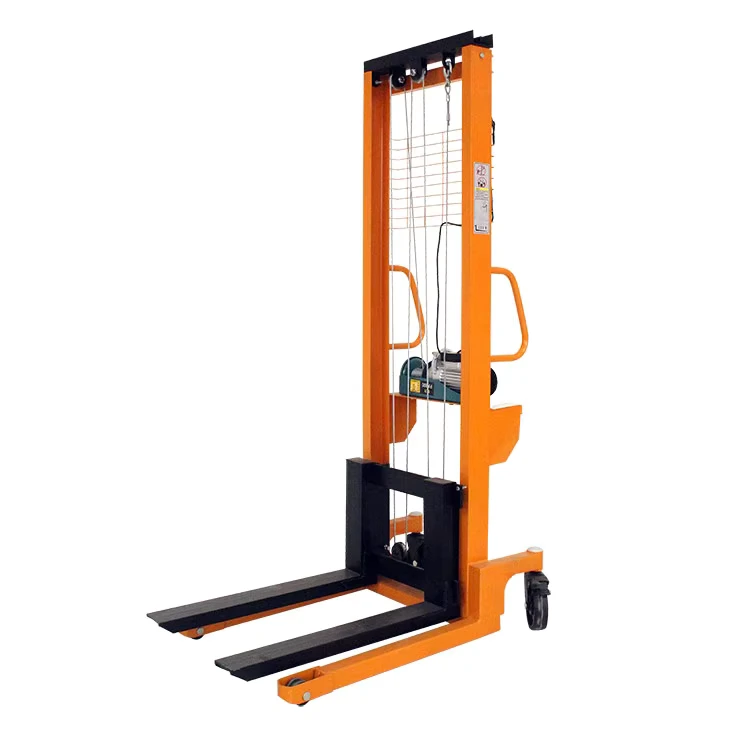 Manual Hydraulic Electric Forklift Stacker 1 Ton 2 Ton 3 Ton New Condition for Retail and Restaurant Industries