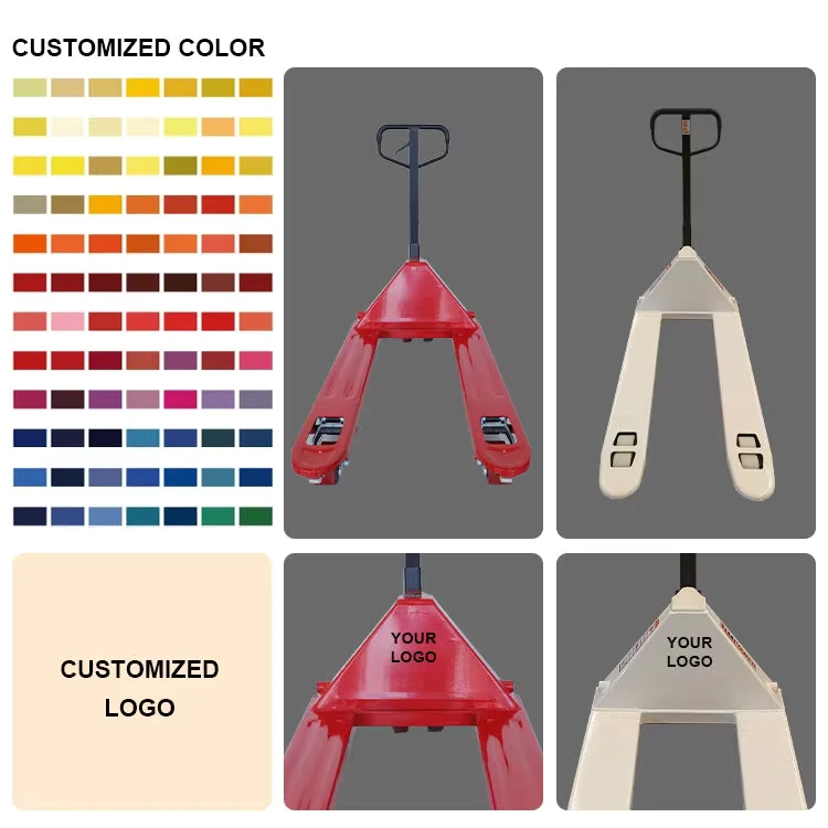 Manual Hydraulic Hand Pallet Jack 2T 3T 5T Pallet Truck for Warehouse Logistics Cargo Handling Equipment