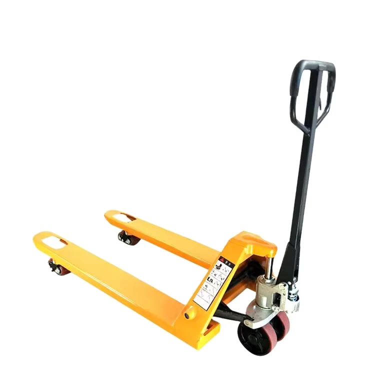 Manual Hydraulic Pallet Forklift Truck with AC Pump 2 5 Ton Capacity 1100 1200mm Fork Length 200mm Lifting Height