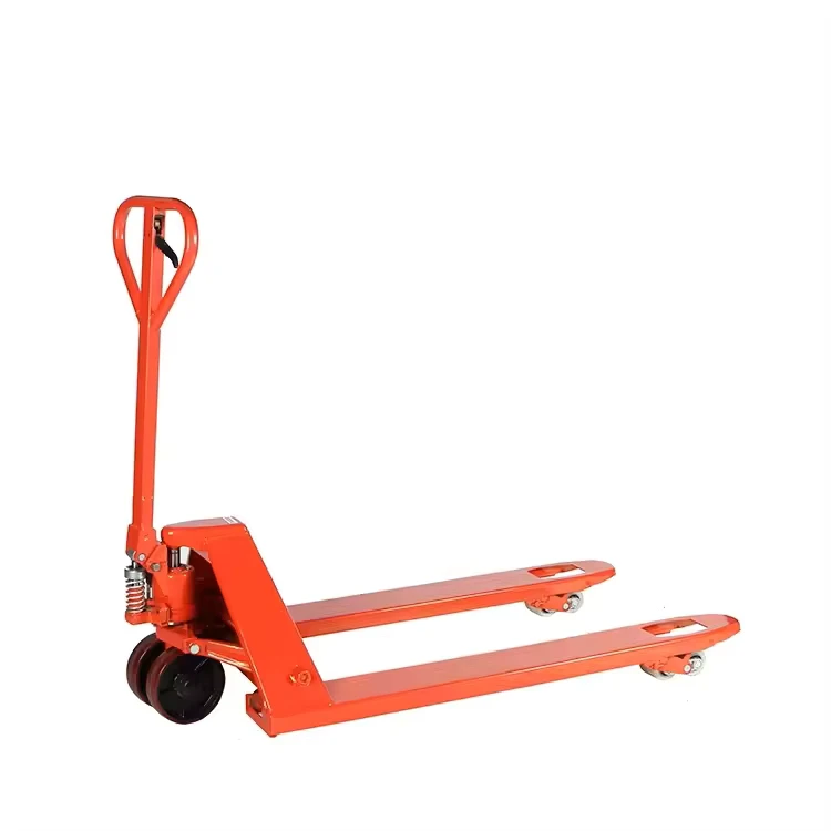 Manual Hydraulic Pallet Truck 3t 2ton Thickened 3500W 195mm Fork Height