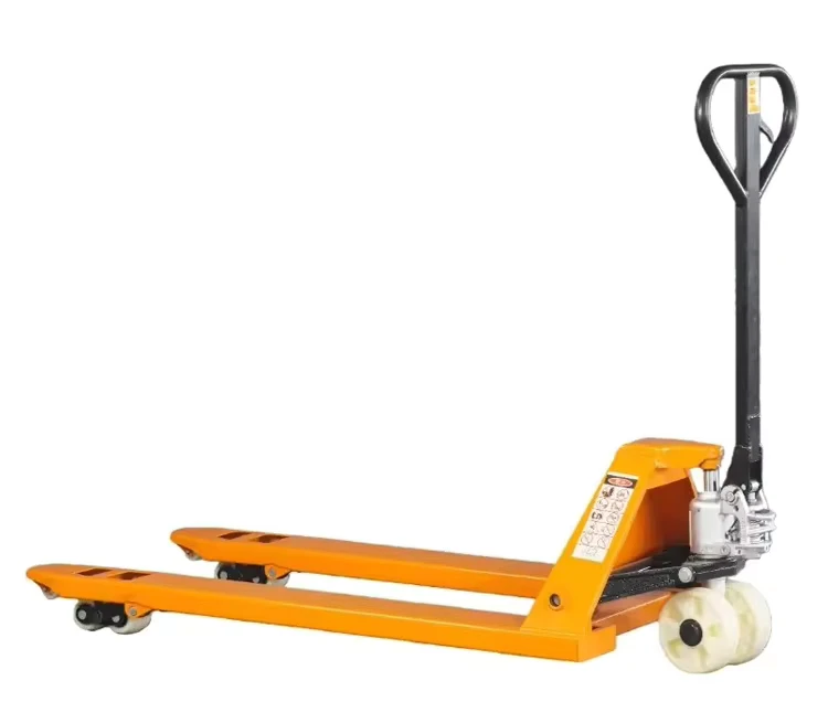 Manual Hydraulic Truck Forklift Small Lifting Trolley 2T 3T Ground Cow Pallet Truck Loading and Unloading Hydraulic Forklift