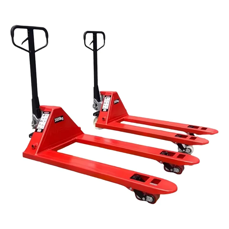 Manual Hydraulic Trucks 3ton Handling Pallet Jack Hand Pallet Truck