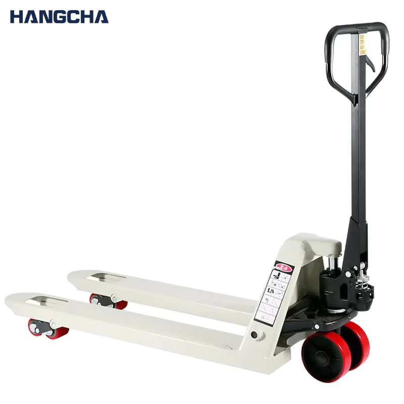 Manual Jack 2000kg Fork Outer Width 550*1150mm Hand Hydraulic Pallet Trucks Nylon Wheels Forklifts