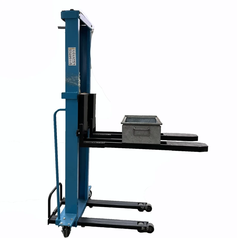 Manual Lift Forklift Mini Electric Lift Stacker