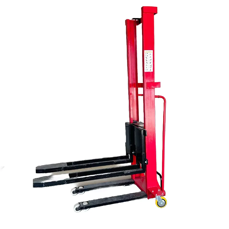 Manual Operation Hydraulic Forklift Electric Forklift 1t2t Small Loading Unloading Hydraulic Forklift