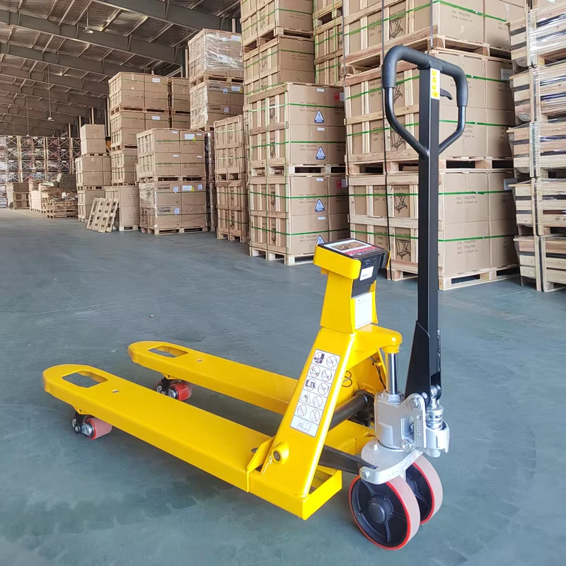 Manual Pallet Truck Hand Pallet Forklift Jack For Retail Industries