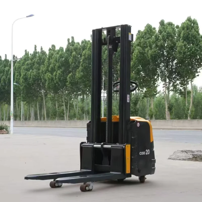 Manual Stacker Forklift Hand Hydraulic Weigh Trolley Price 3000Kg