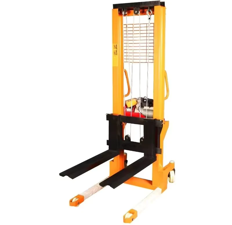 Manual Stacking Racks Semi-electric Handling Stacker Forklift 1 Tons 2 Tons 3 Ton Lifting Forklift