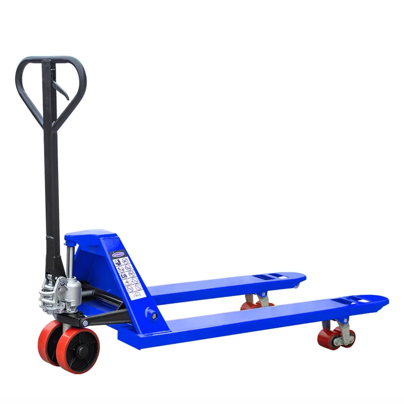 Manual Steel Pallet Stacker Forklift 2500kg 5000kg Hand Hydraulic with 200mm Lifting Height