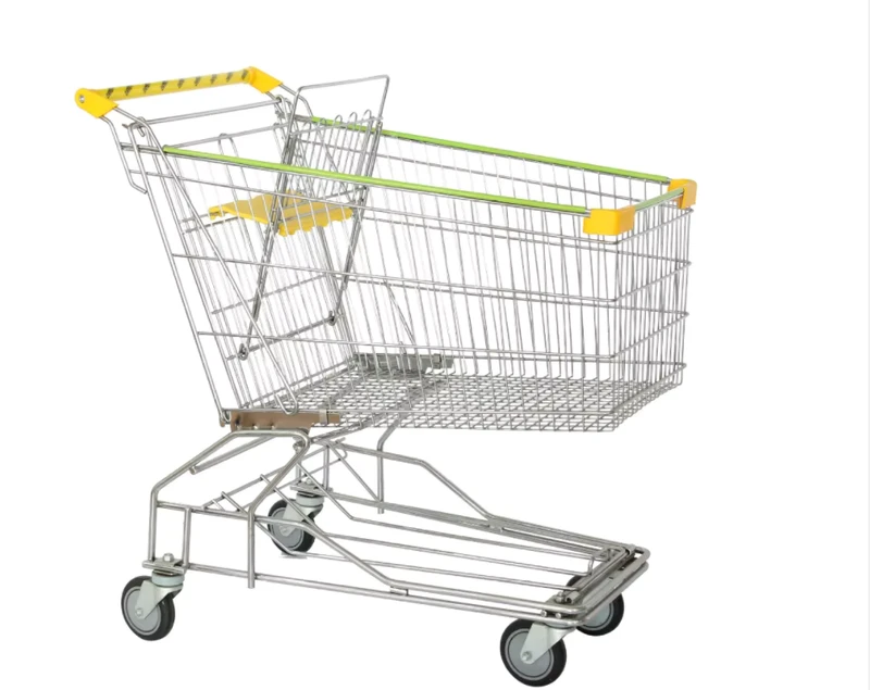 Manufactory Foldable Lightweight Walking Shopping Cart Trolley With Wheels