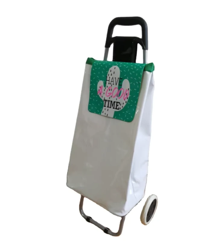 Manufacture Supermarket Equipment Climbing Stair Foldable Trolley Shopping Cart